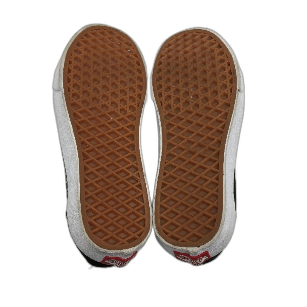 Vans Black Canvas & Suede Original Sk8tr Shoes Unisex EU 36.5 L6.5 M5