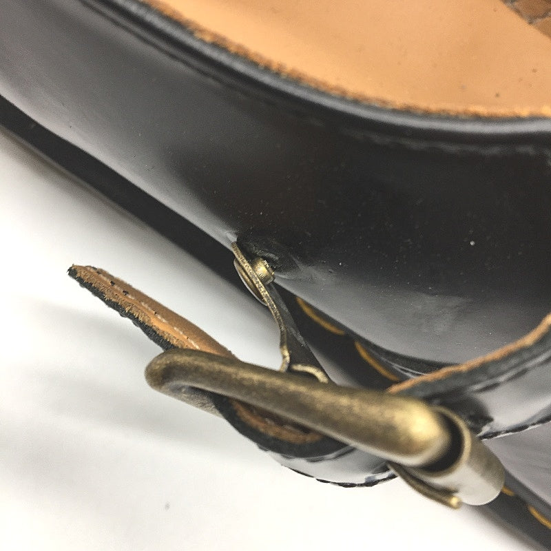 Dr Martin Black Polley T Bar Mary Jane Leather Shoes Ladies EU 38 US 7 UK 5