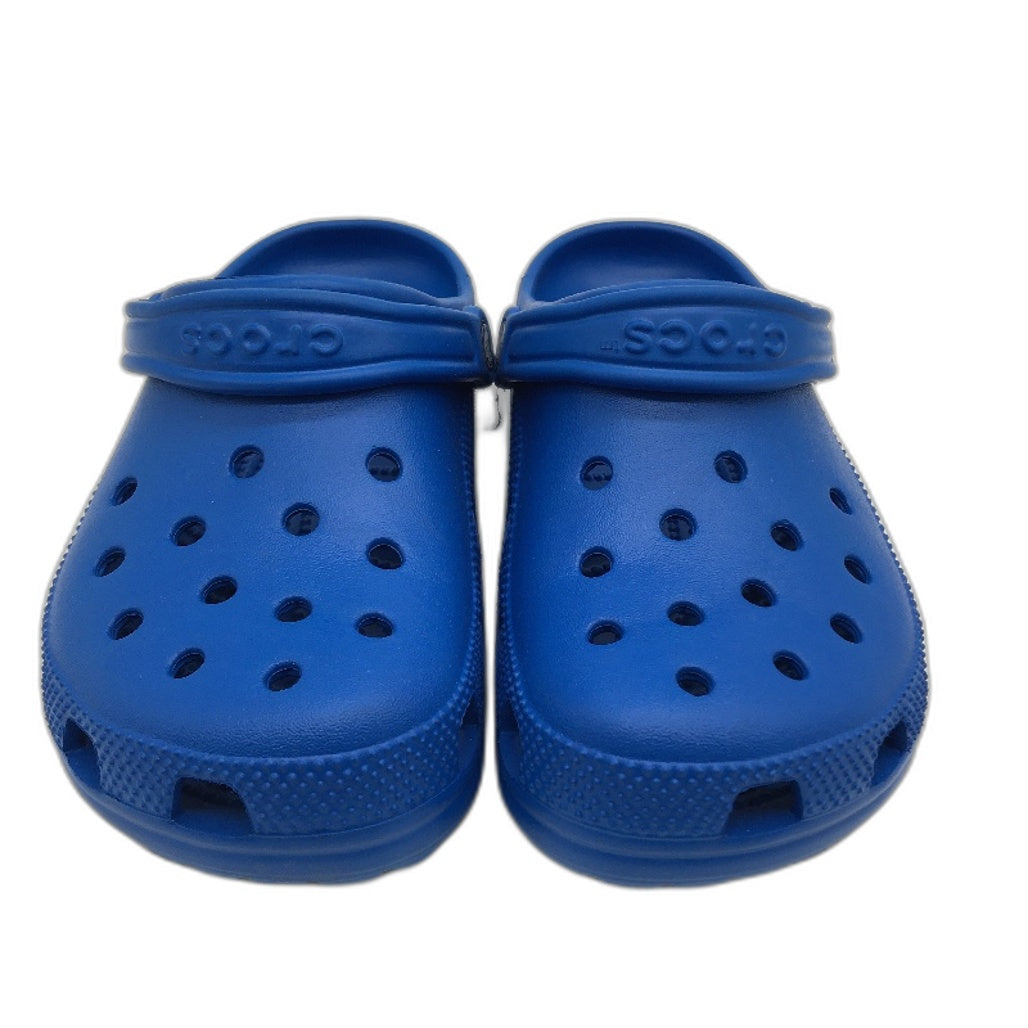 Crocs Iconic Comfort Classic Clog Shoe Blue Bolt Unisex US M6 W8 EU 38-39 NEW