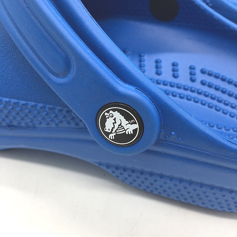 Crocs Iconic Comfort Classic Clog Shoe Blue Bolt Unisex US M6 W8 EU 38-39 NEW