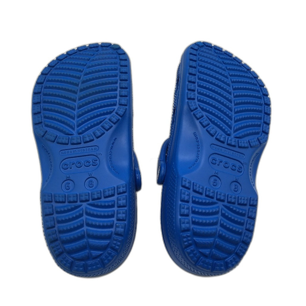 Crocs Iconic Comfort Classic Clog Shoe Blue Bolt Unisex US M6 W8 EU 38-39 NEW