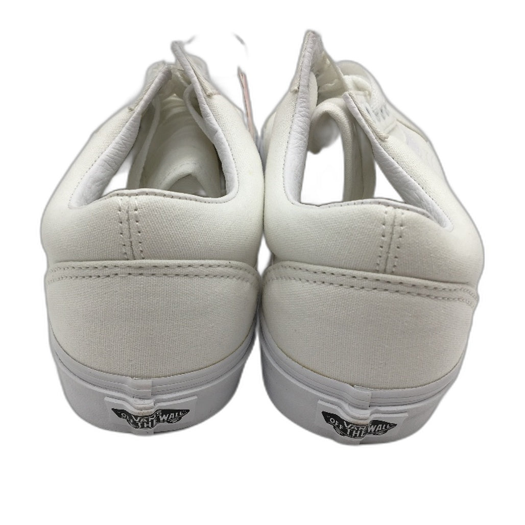 Vans True White Old Skool Lace Up Skate Shoes Unisex US M8 L9.5 EU 40.5 NEW