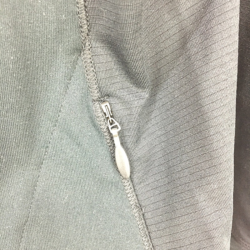 Under Armour Threadborne Run True Half Zip Black T-Shirt Ladies Size Large