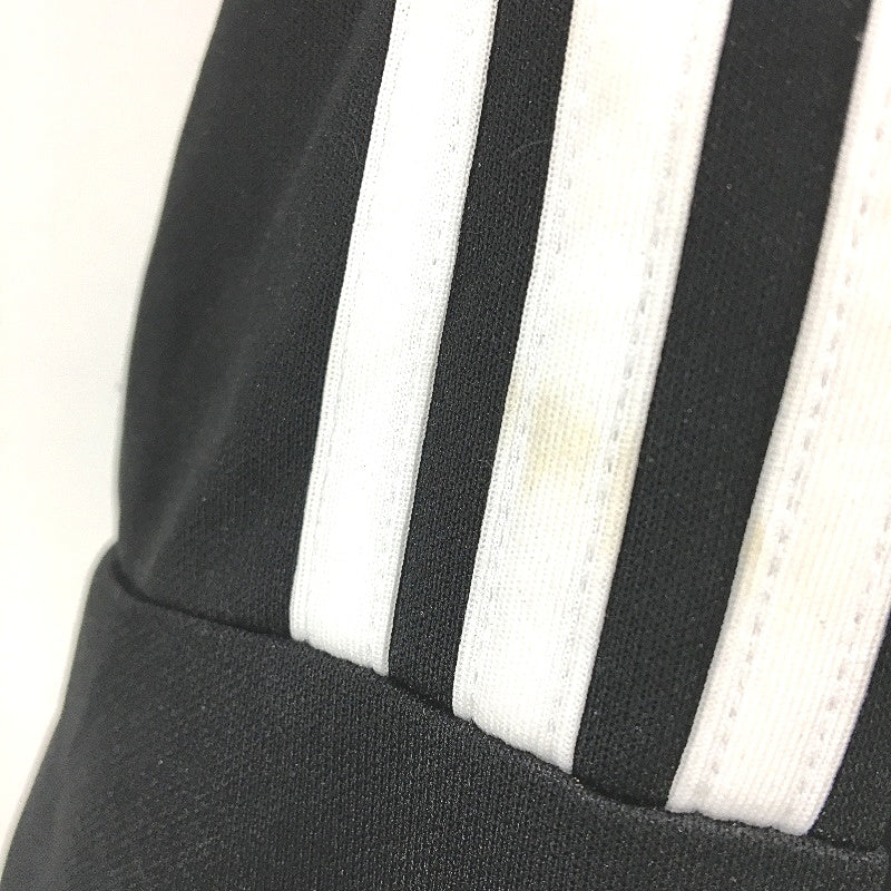 Adidas AeroReady Sereno Cut 3 Stripes Black Slim Fit Jacket Ladies Size Large