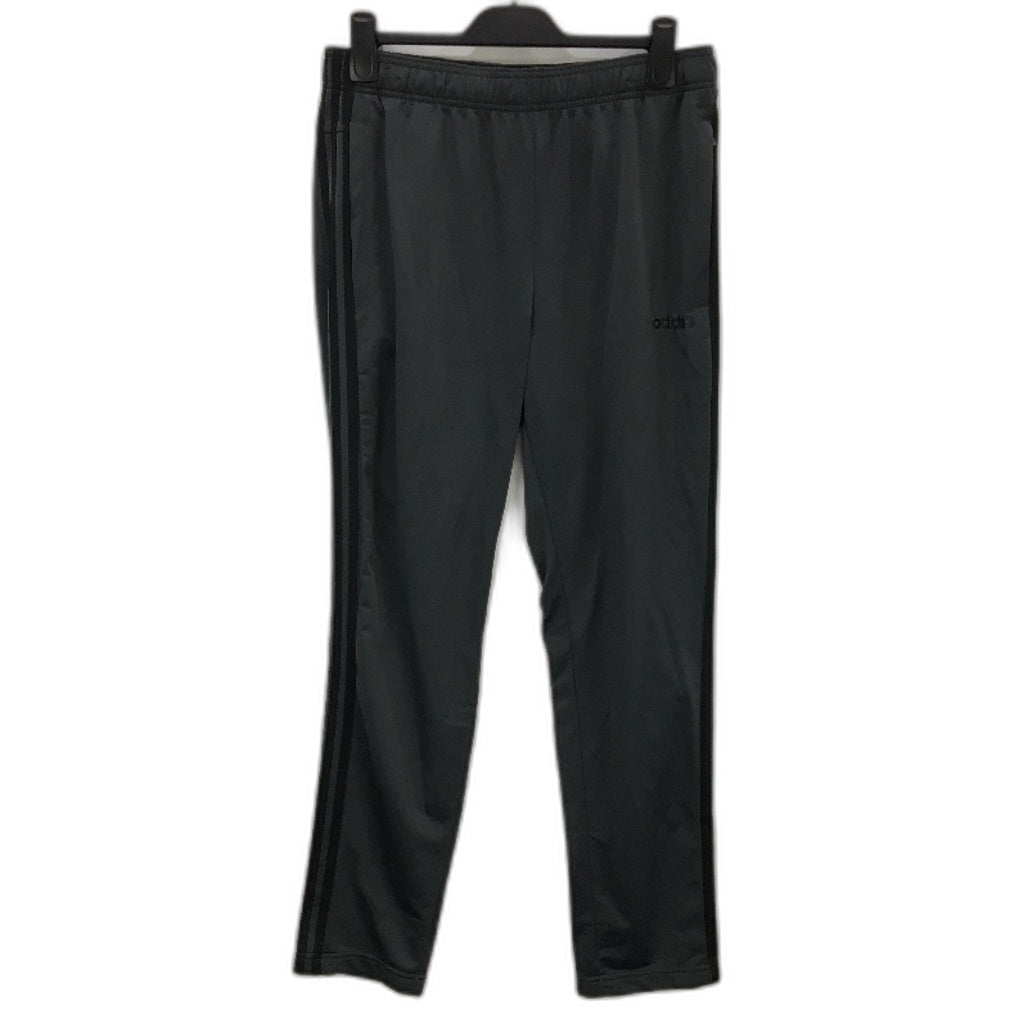 Adidas Essentials 3 Stripes Grey Drawstring Trackpants Mens Size Large