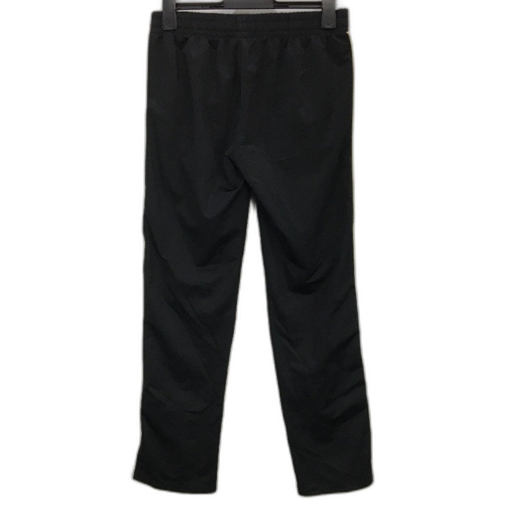 Kappa Logo Stripe Black Side Slit High Rise Trackpants Ladies Size Medium