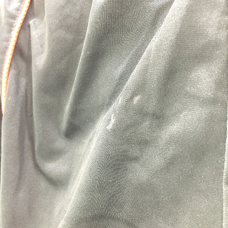 Kappa Logo Stripe Black Red Lined Pocketed High Rise Trackpants Ladies Sz Medium