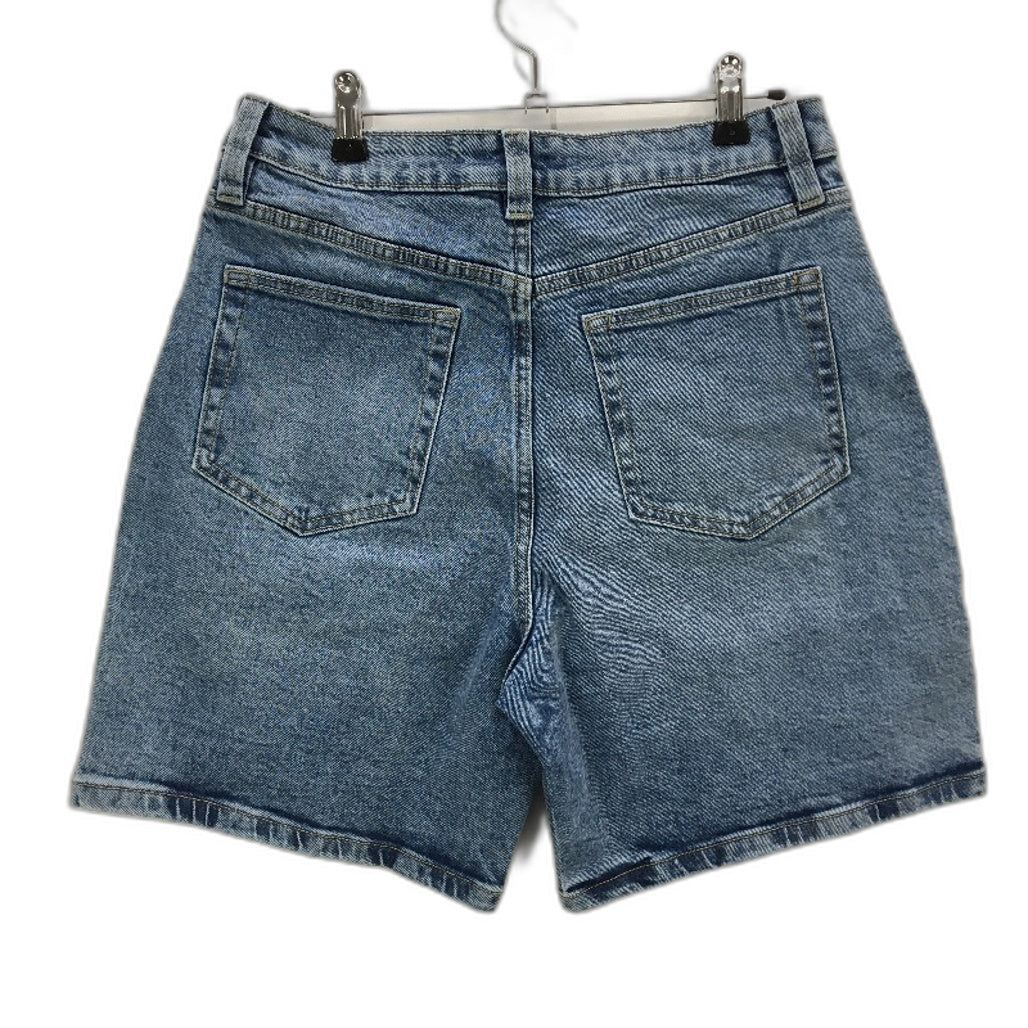 Jay Jays Stretch High Rise Mid Wash Blue Denim Jorts Ladies Size AU 10 NEW