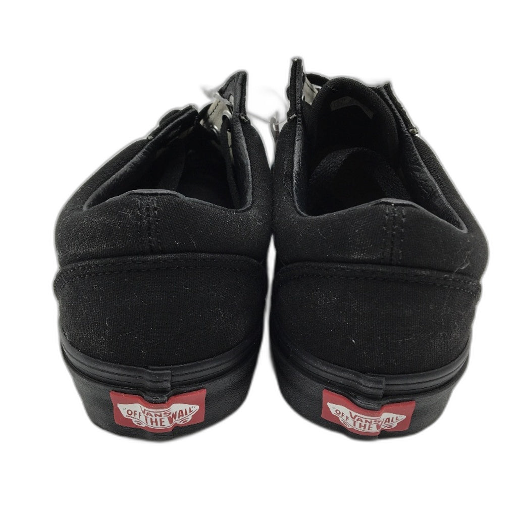 Vans Black On Black Old Skool Lace Up Skate Shoes Unisex US M5 L6.5 EU 36.5 NEW