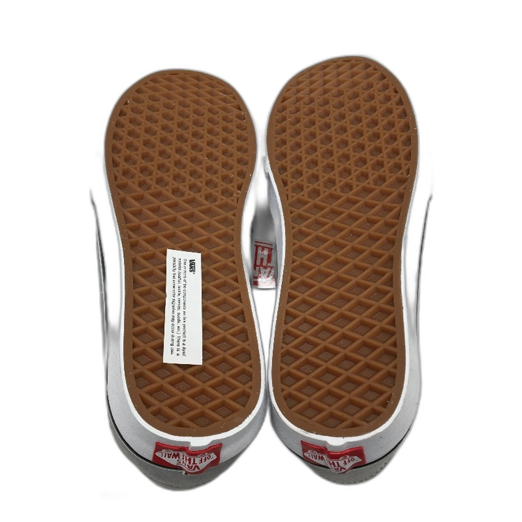 Vans Grey Canvas & Suede Sk8-Low Skate Sneakers Unisex US M7 L8.5 EU 39 NEW