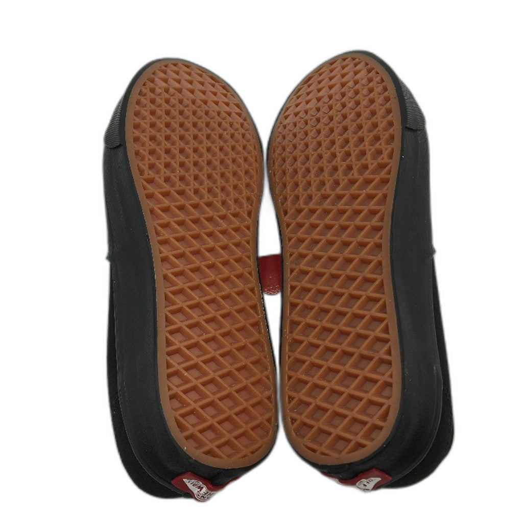 Vans All Black Authentic Lace Up Low Top Skate Shoes Unisex US M9 L10.5 EU42 NEW