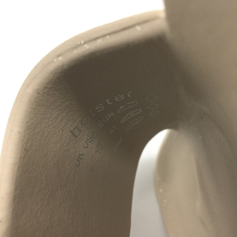 Holster Australia Sand Beige Solace Buckle Glitter Slide Ladies AU 10 EU 41 NEW