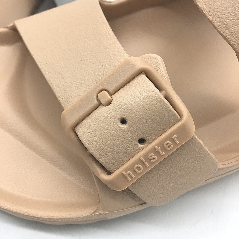 Holster Australia Tan Sundreamer Double Strap Slide Sandal Ladies AU10 EU 41 NEW