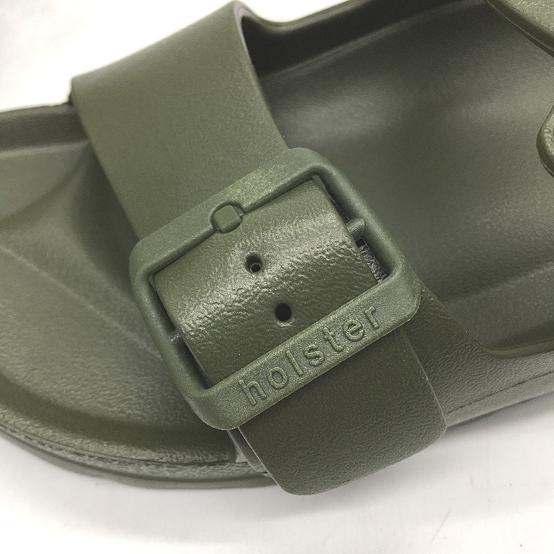 Holster Australia Khaki Sundreamer Double Strap Slide Sandal Ladies AU6 EU37 NEW