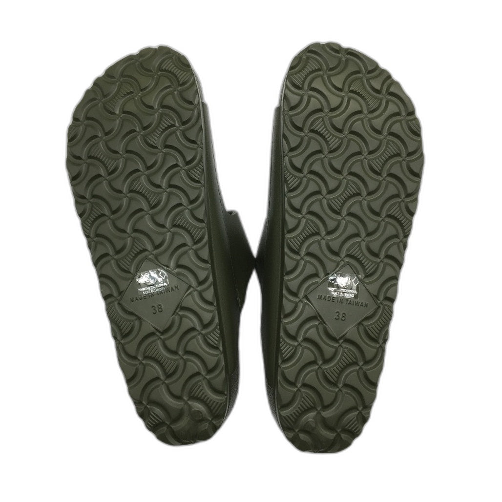 Holster Australia Khaki Sundreamer Double Strap Slide Sandal Ladies AU7 EU38 NEW