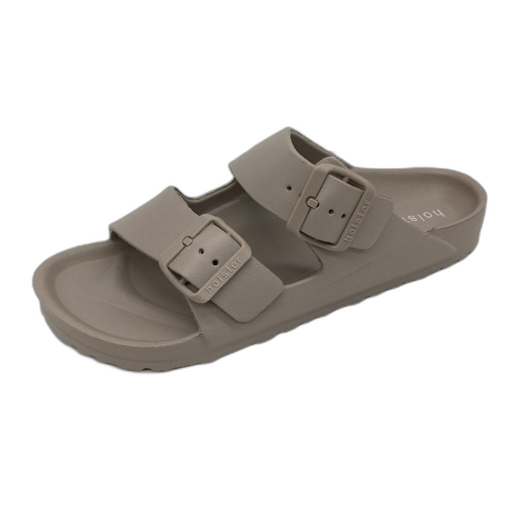 Holster Australia Sand Sundreamer Double Strap Slide Sandal Ladies AU10 EU41 NEW