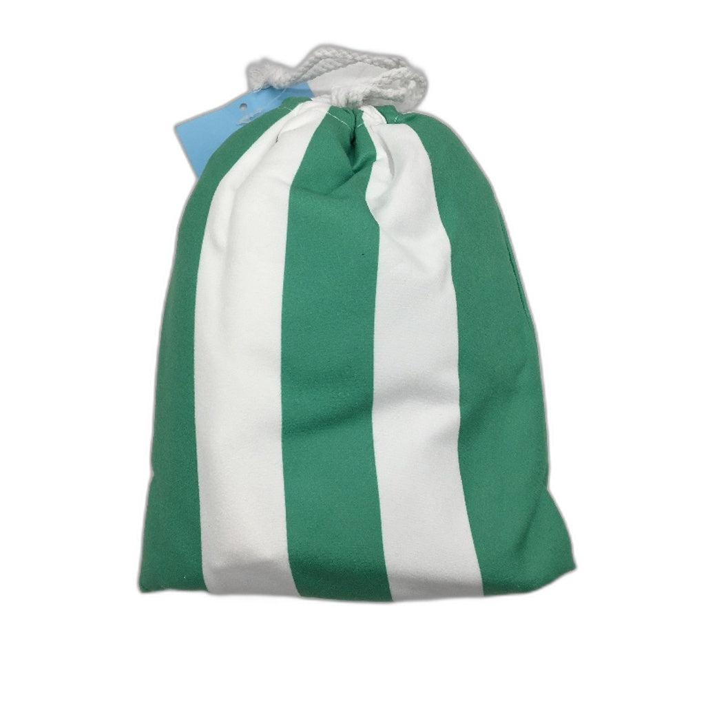 Brighton Road Emerald Sand Free Lightweight Microfibre Beach Towel In Bag NEW