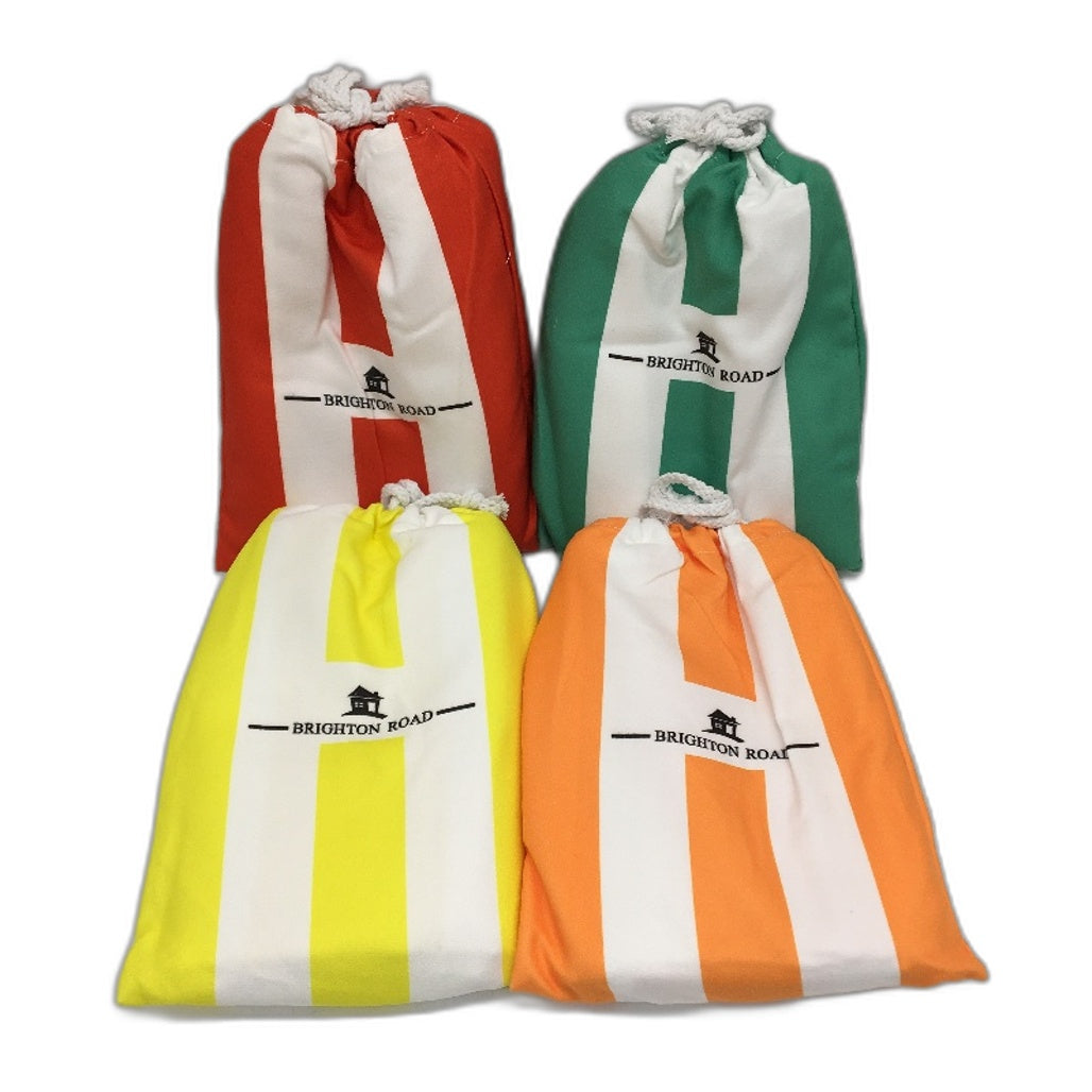 Brighton Road Emerald Sand Free Lightweight Microfibre Beach Towel In Bag NEW