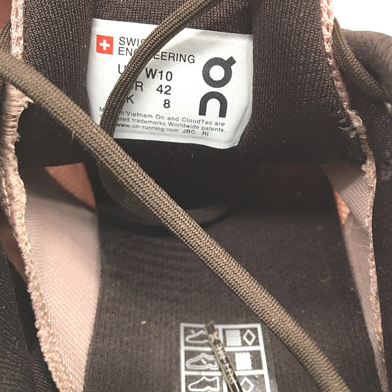 On Running Cloudstratus Rosebrown Running Sneaker Ladies Size US 10 EU 42 NEW