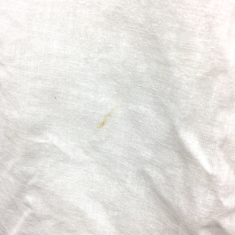 Ghanda Bow Back Strappy Sweetheart White Linen Summer Dress Ladies Size Large