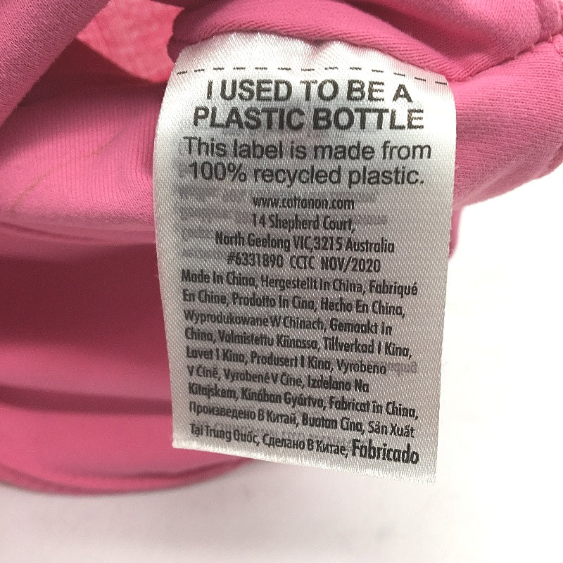 Cotton On Body Ribbed Twist Front Barbie Pink Crop Top Ladies Size Small