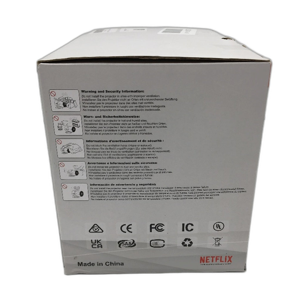 TecaKI X5 Full HD 1080p Bluetooth WiFi Home Theatre Smart Projector DEMO