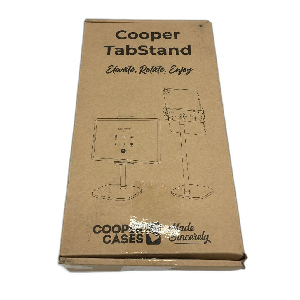 Cooper Case TabStand 20 Inch Tall iPad Tablet Portable Black Desktop Stand NEW