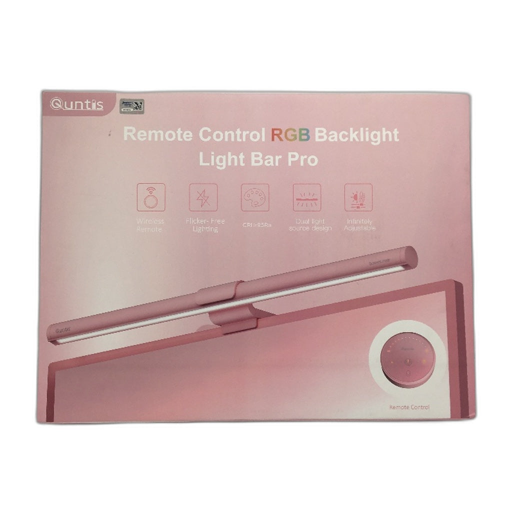 Quntis 20 Inch ScreenLinear RGB Wireless Monitor Light Bar with Remote NEW