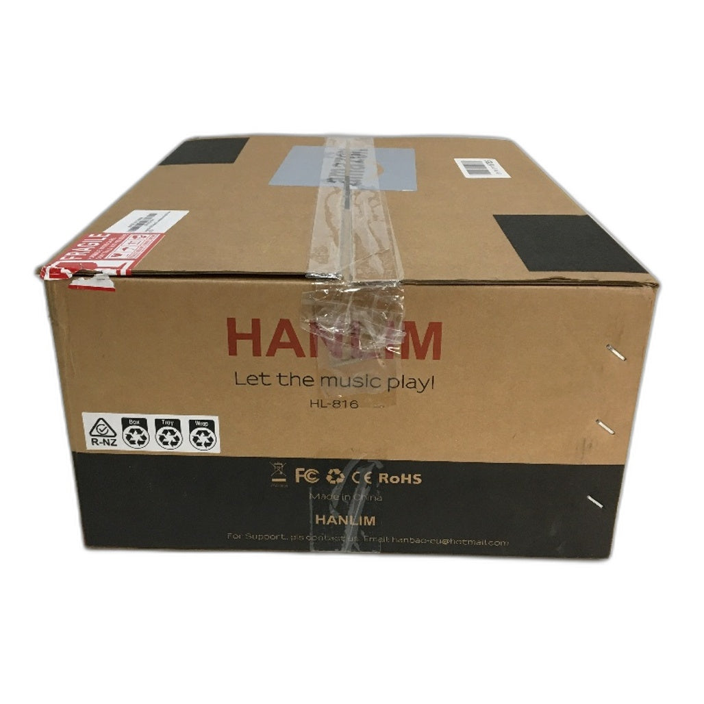 Hanlim HL-816 Vintage Wood Style HiFi CD MP3 Micro Player and FM Radio NEW