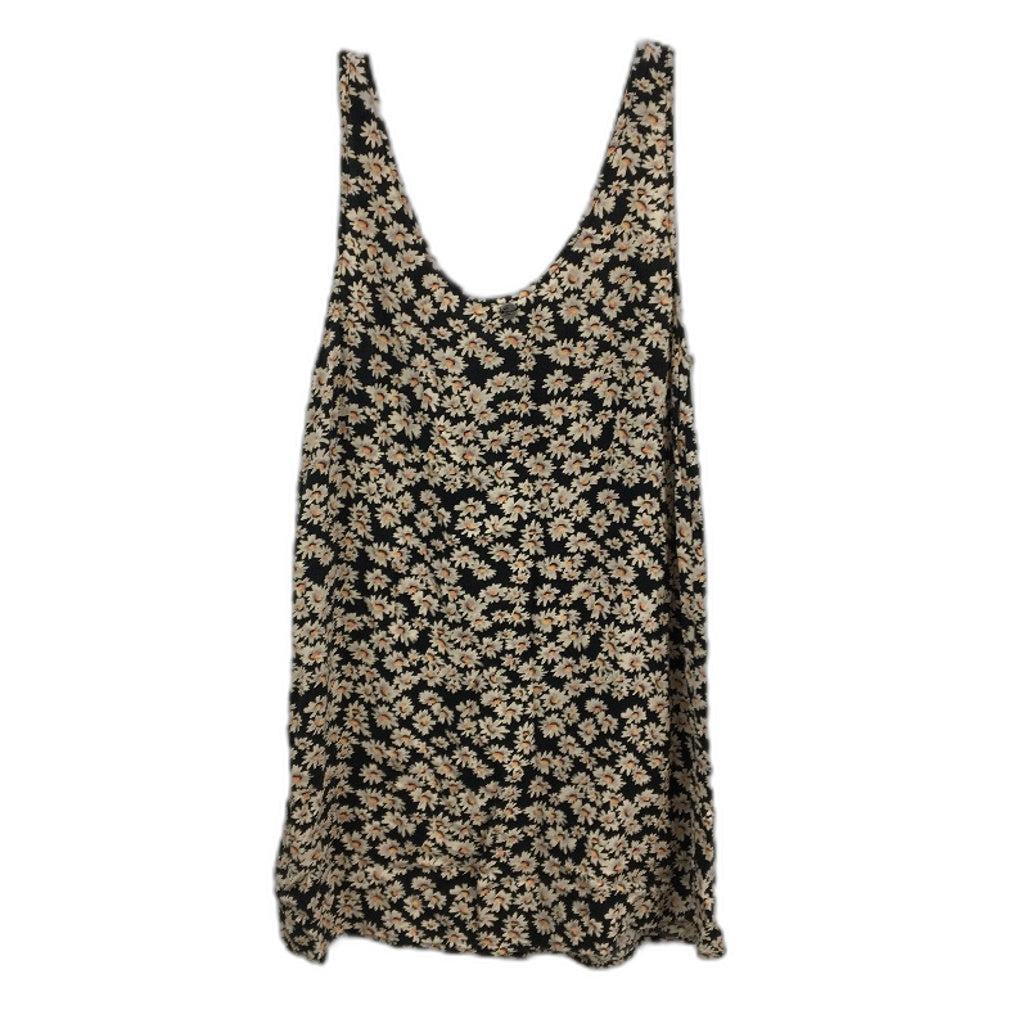 All About Eve Posie Black Floral Sleeveless Mini Dress Ladies Size AU 10