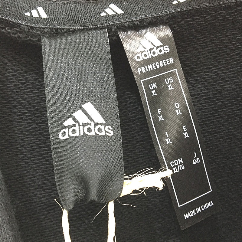 Adidas Future Icons Logo Graphic Black Pullover Hoodie Mens Size XL NEW