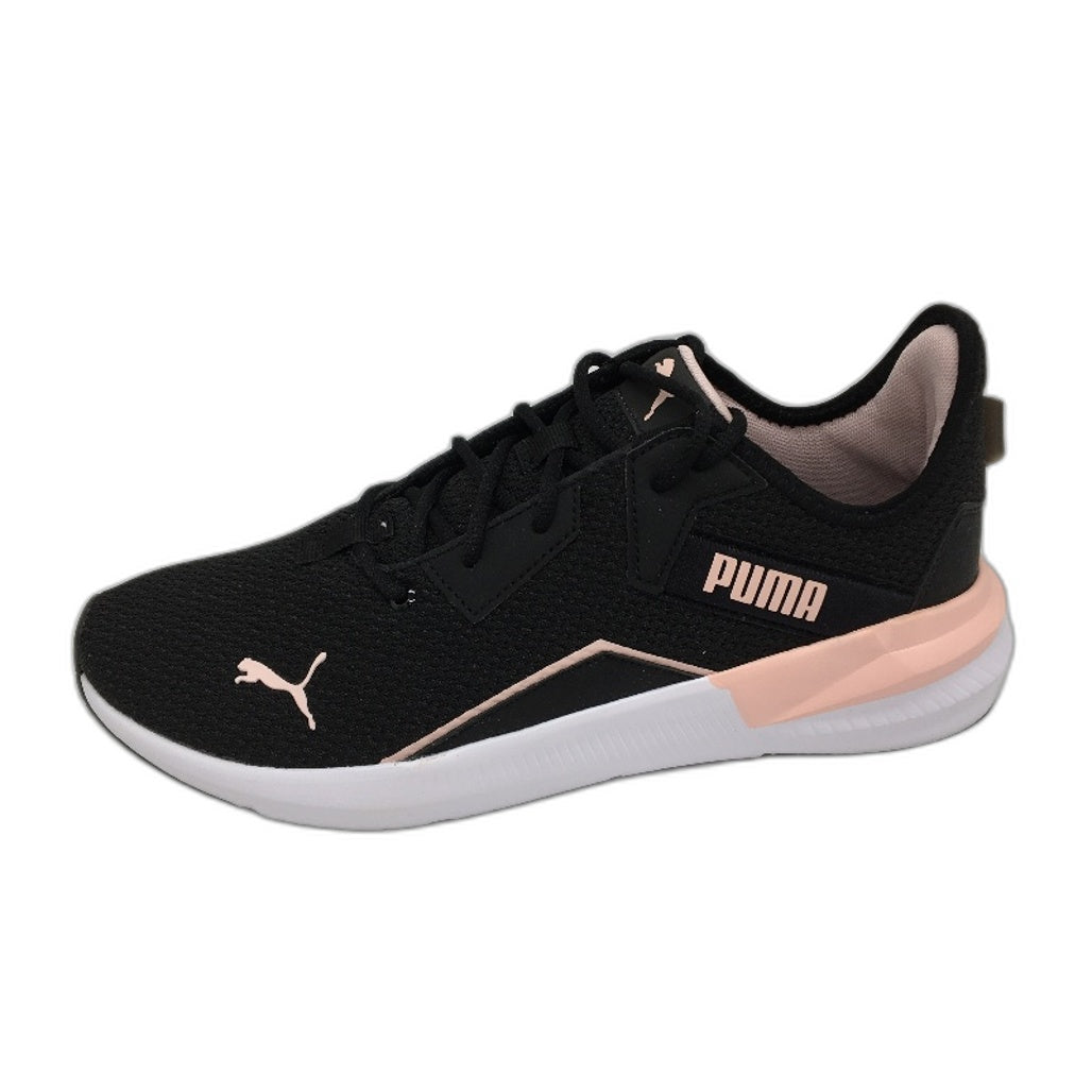 Puma Platinum Shimmer Black Lotus Training Sneakers Ladies US 8.5 EU 39 NEW