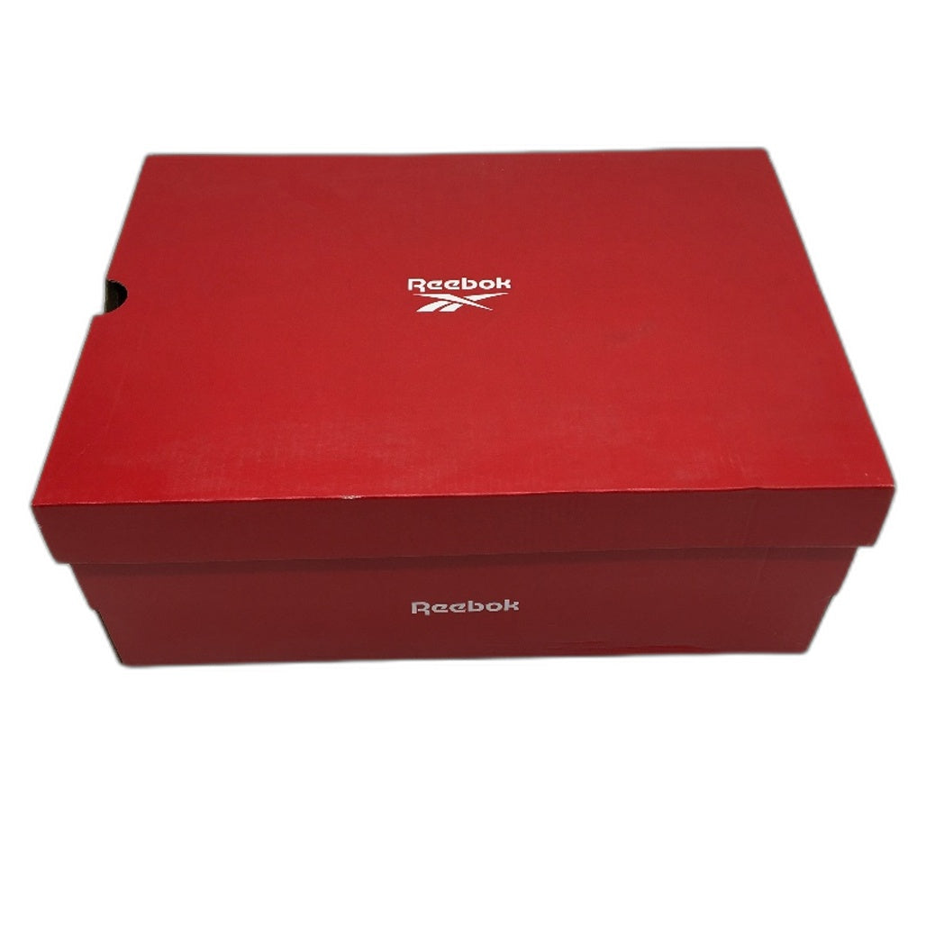 Reebok Press White Fabric Basketball Sneakers Unisex US M9 W 10.5 EU 42 NEW