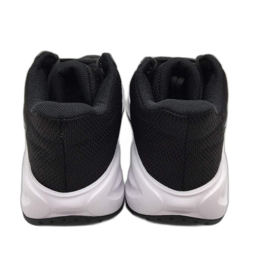 Reebok Press Black Fabric Basketball Sneakers Unisex US M9 W 10.5 EU 42 NEW