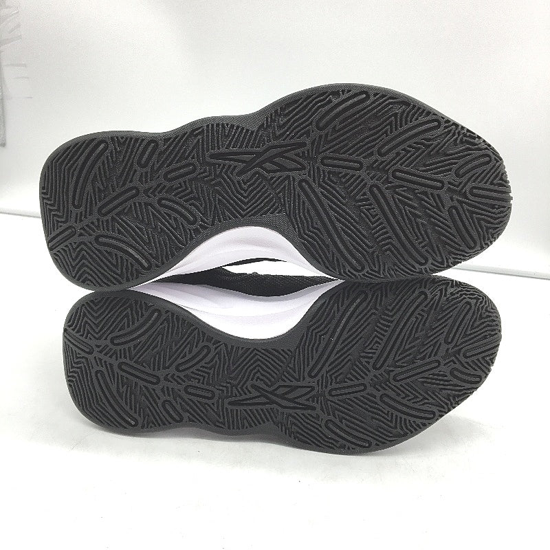 Reebok Press White Fabric Basketball Sneakers Unisex US M12.5 W14 EU 46 NEW