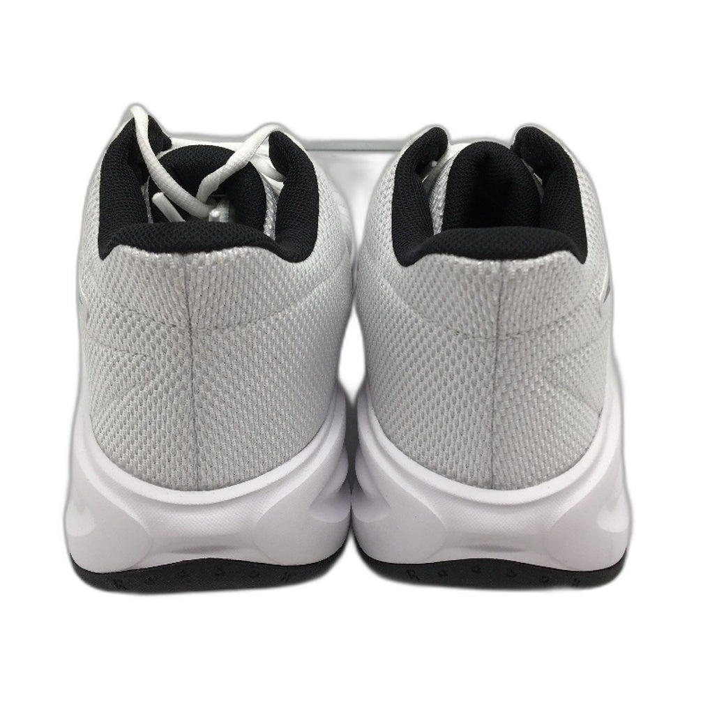 Reebok Press White Fabric Basketball Sneakers Unisex US M12.5 W14 EU 46 NEW