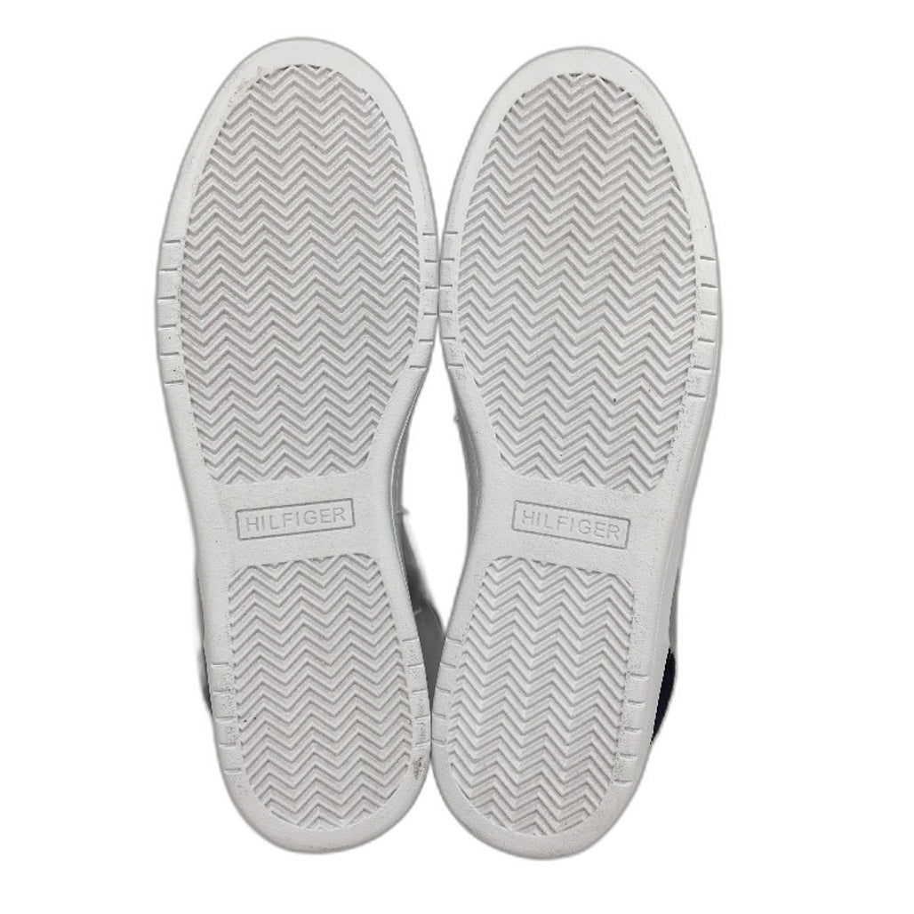 Tommy Hilfiger Grey White Navy TM Lenard Sneaker Trainers Mens US 10 EU 43 NEW