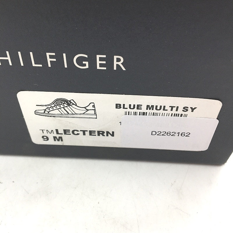 Tommy Hilfiger Navy Blue TM Lectern Sneaker Lace Up Trainers Mens US 9 EU 42 NEW