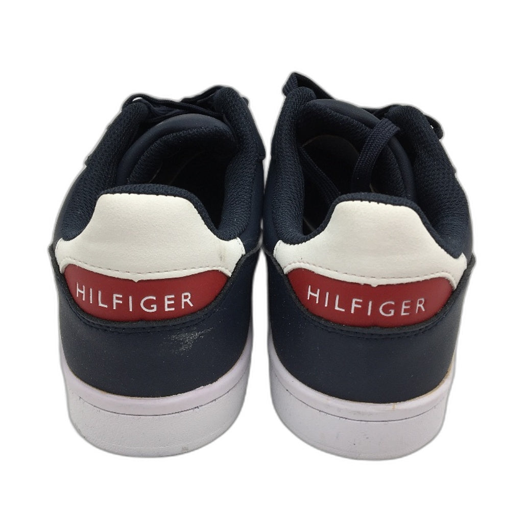Tommy Hilfiger Navy & White TM Leman Sneaker Lace Up Trainers Mens US9 EU 42 NEW