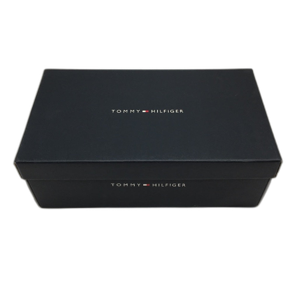 Tommy Hilfiger White Canvas TM Pandora Sneaker LaceUp Trainers Mens US8 EU41 NEW