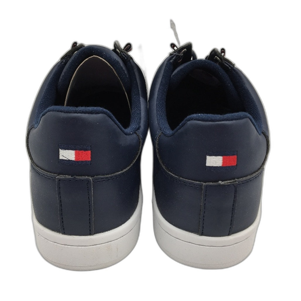 Tommy Hilfiger Navy TM Lectern Sneaker Lace Up Trainers Mens US 12 EU 45.5 NEW