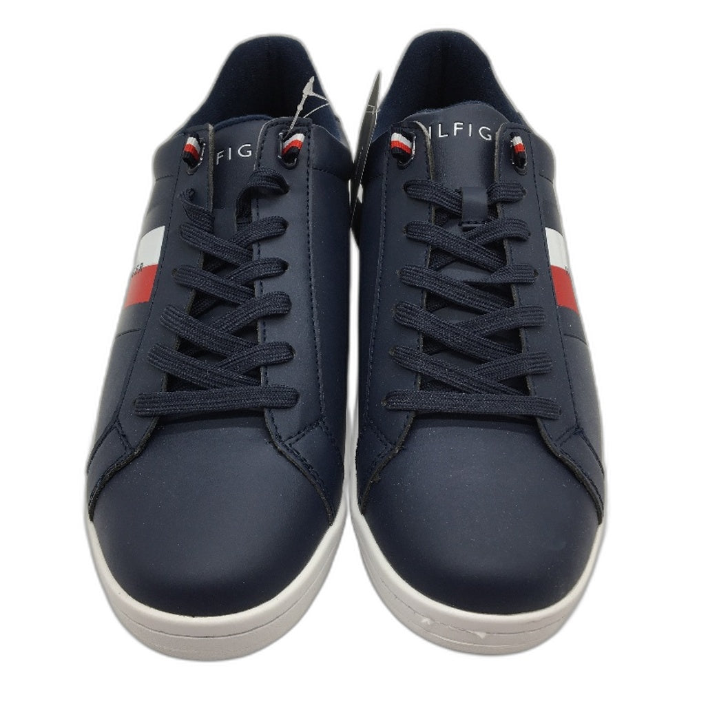 Tommy Hilfiger Navy TM Lectern Sneaker Lace Up Trainers Mens US 13 EU 47 NEW