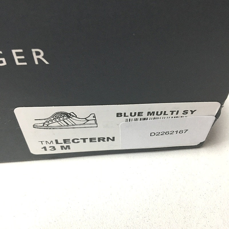 Tommy Hilfiger Navy TM Lectern Sneaker Lace Up Trainers Mens US 13 EU 47 NEW
