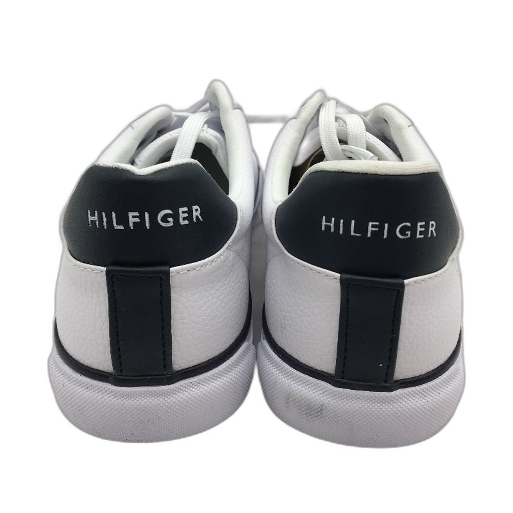 Tommy Hilfiger White TM Randal Sneaker Lace Up Trainers Mens US 12 EU 45.5 NEW