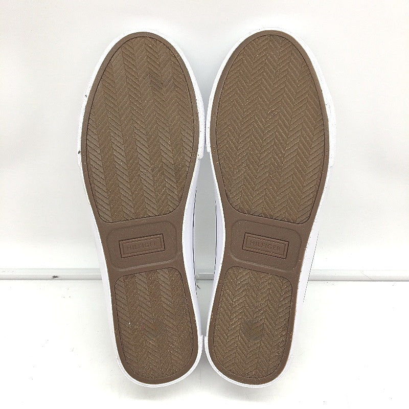 Tommy Hilfiger White TM Randal Sneaker Lace Up Trainers Mens US 12 EU 45.5 NEW