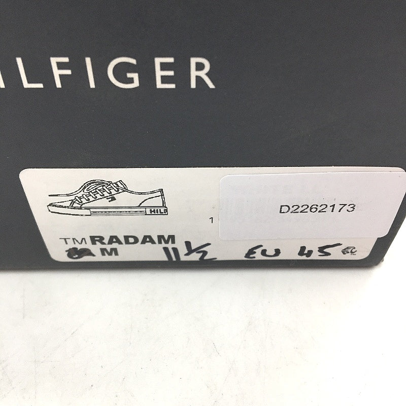 Tommy Hilfiger Navy TM Radam Sneaker Lace Up Trainers Mens US 11.5 EU 45 NEW