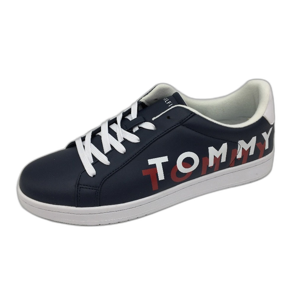 Tommy Hilfiger Navy TM Lexor Sneaker Lace Up Trainers Mens US 12 EU 45.5 NEW