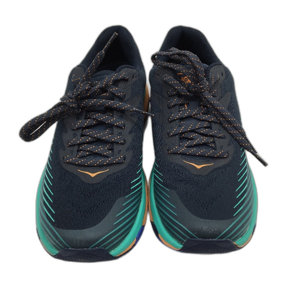 Hoka One One Torrent 2 Navy Teal & Orange Sneakers Mens Size US 8 EU 41 NEW
