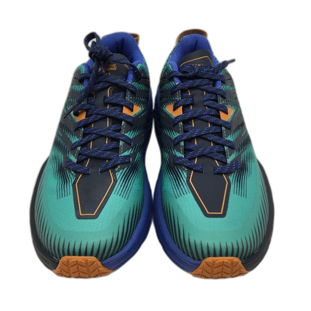 Hoka Vibram Megagrip Blue & Teal Speedgoat 4 Sneakers Mens Size US 9.5 EU43 NEW