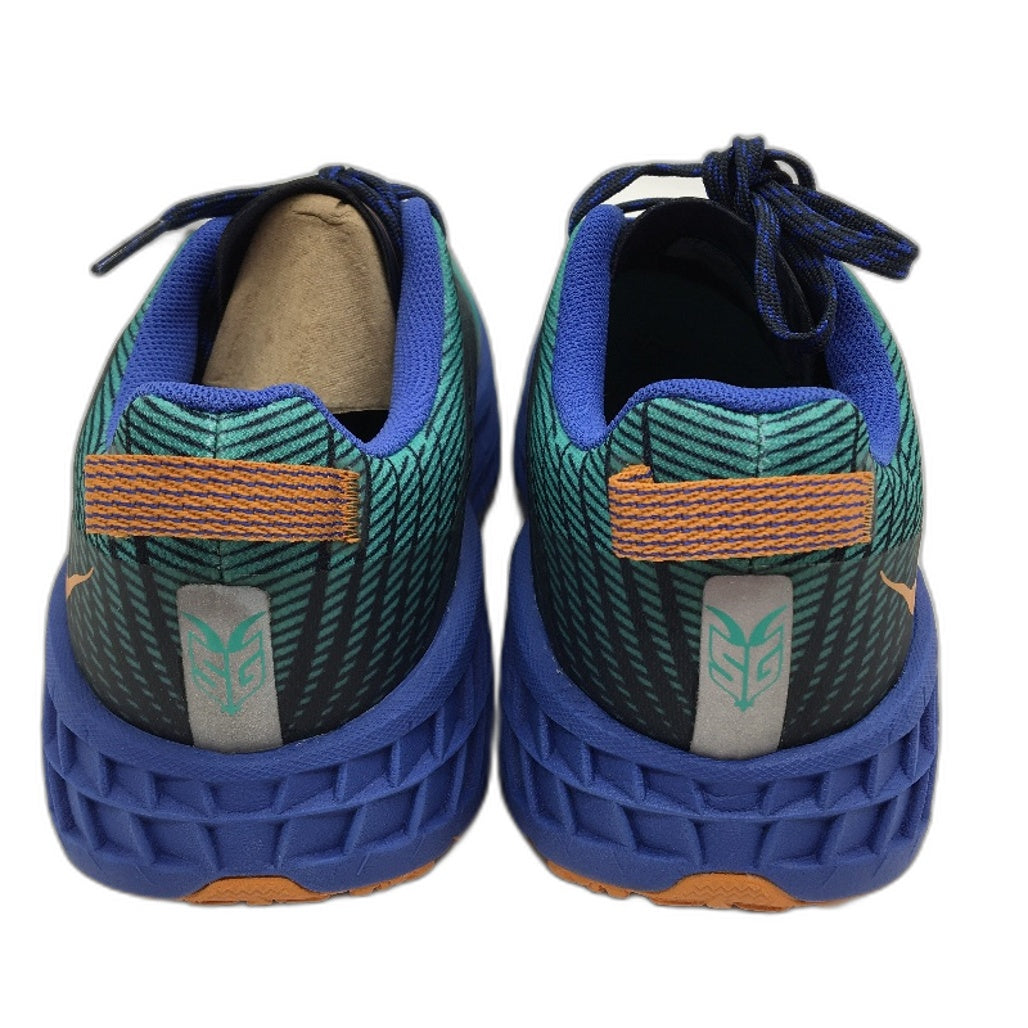 Hoka Vibram Megagrip Blue & Teal Speedgoat 4 Sneakers Mens Size US 9.5 EU43 NEW